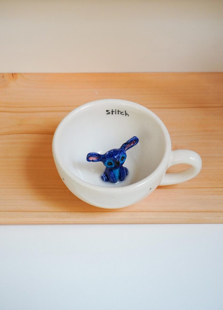 فنجان طرح استیچ