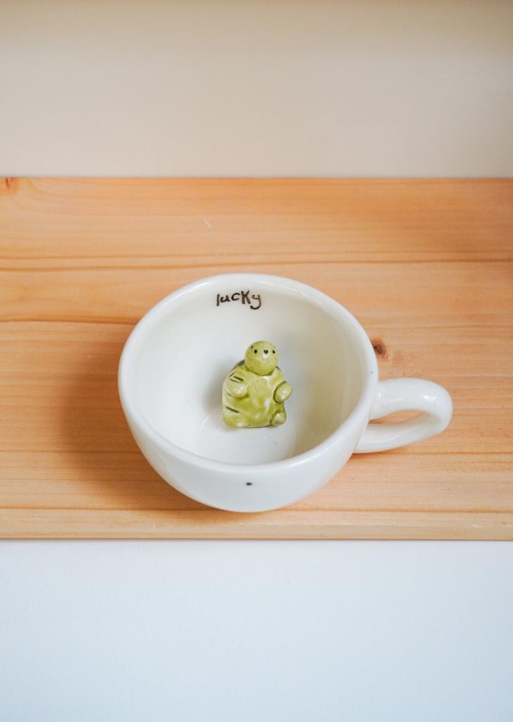 فنجان طرح لاکپشت