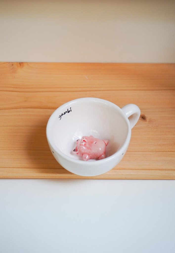 فنجان طرح خوک