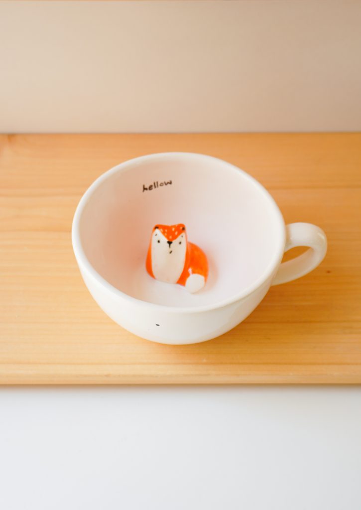 فنجان طرح روباه