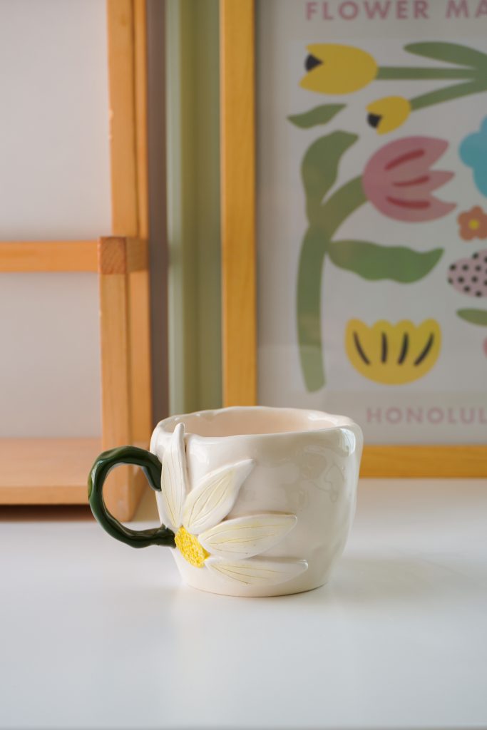 ماگ طرح گل بابونه